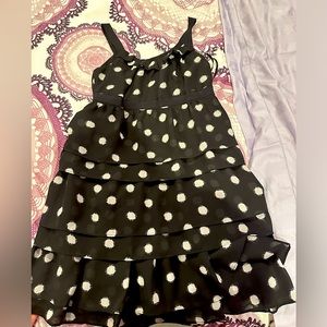 Ann Taylor Loft 00P polka dot dress